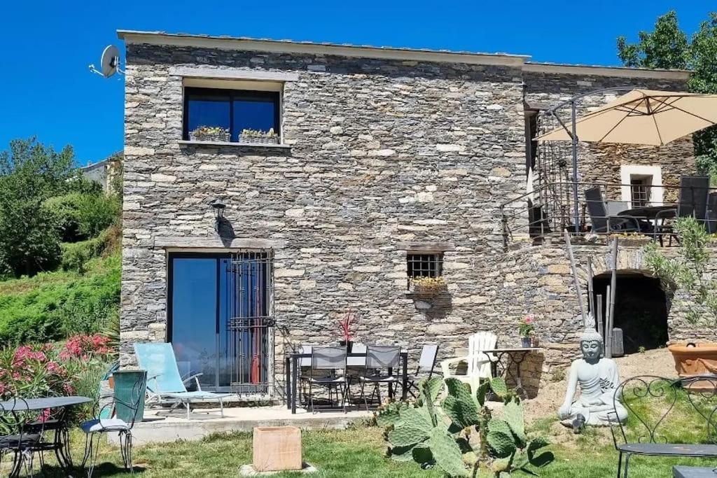 Domaine Colonna-Santini, Gite Piscine, Sauna, Spa Porri Exteriör bild