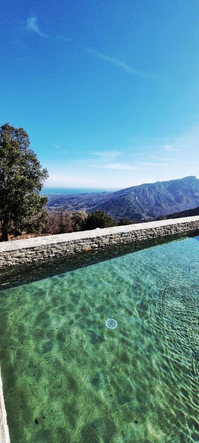 Domaine Colonna-Santini, Gite Piscine, Sauna, Spa Porri Exteriör bild
