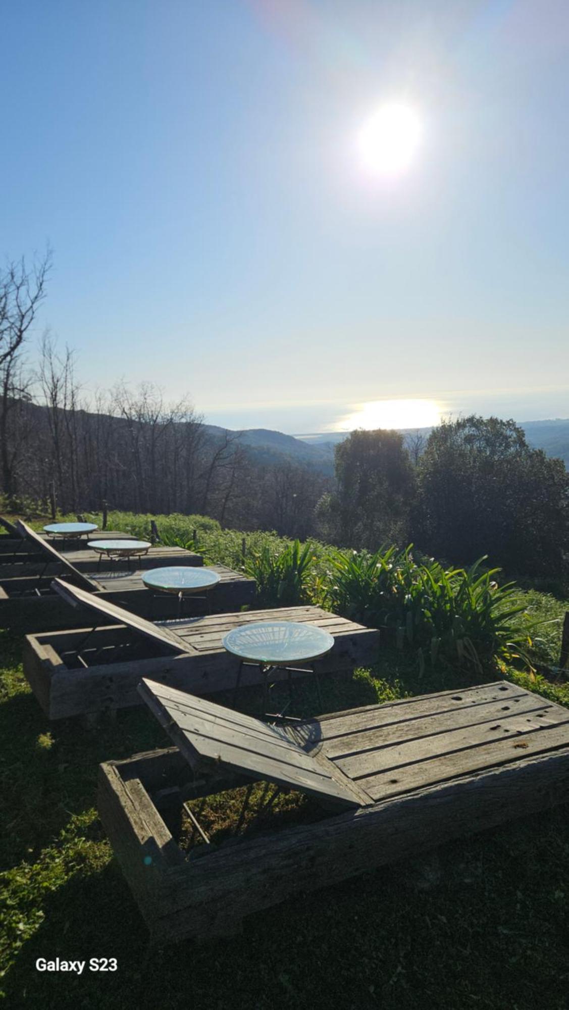 Domaine Colonna-Santini, Gite Piscine, Sauna, Spa Porri Exteriör bild